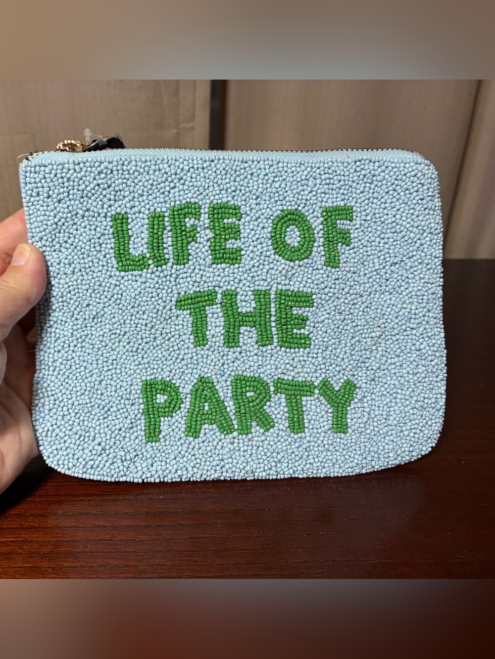 Kate Spade x Target Life of the Party Beaded Pouch NWT